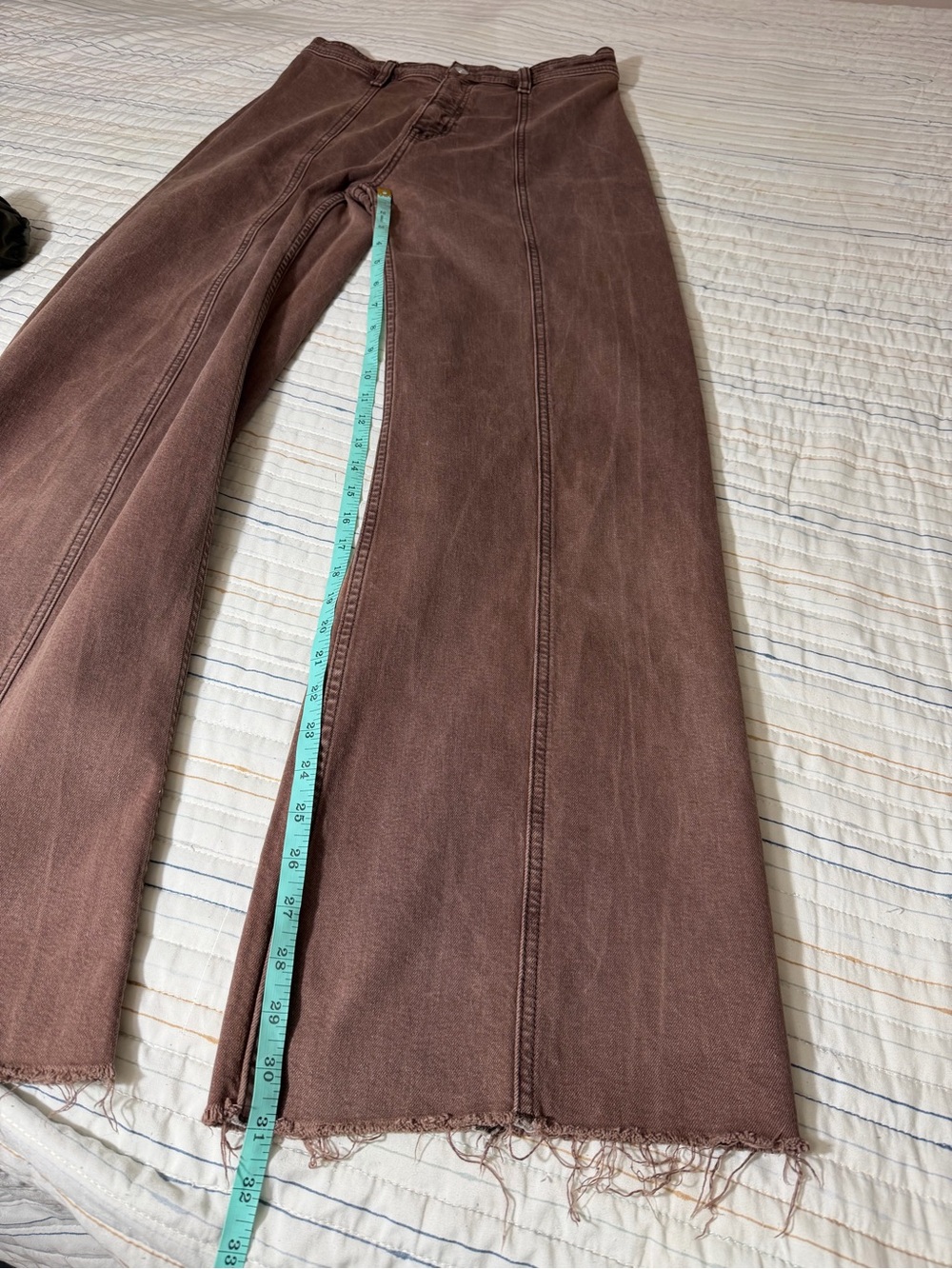 pistola Brown High-Rise Wide Leg Jeans - Picture 8 of 12